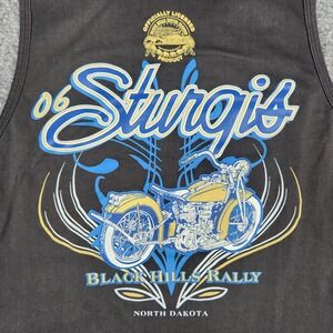 Sturgis Black Hills‎ Rally Shirt Mens 2XL 2006 Motorcycle Tank Top Biker USA